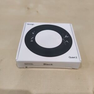 Loop Quiet 2 Noise Reduction Earplugs 14/21 Black - New/ Sealed